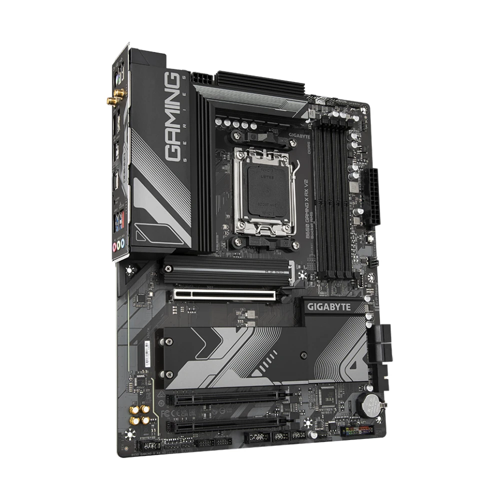 Gigabyte Motherboard B650M GAMING X AX V2 DDR5 For AMD view 3